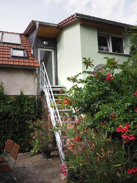 Pension Zum Hirsch Göda Exteriör bild